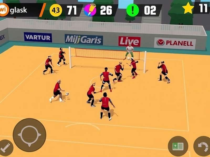 Volley Punjab Heroes Gameplay Screenshot